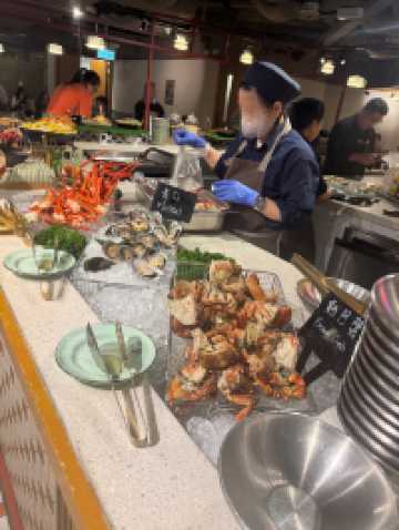 聖誕市集主題自助餐✨🎄🍾