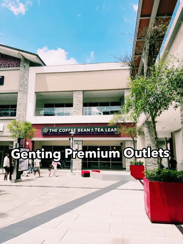 Genting Premium Outlets: A Foodie Escape Amidst Shopping & Highland Views