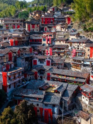 📍Visit Chenjiapu Village, a place featured by CCTV.