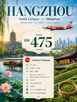  杭州 — 西湖、茶園與永恆之美的城市 