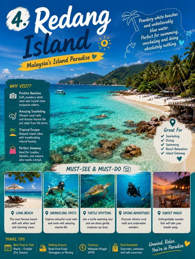 🇲🇾 10 PLACES YOU MUST VISIT IN MALAYSIA