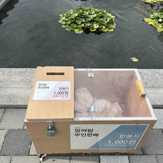 산책하기 좋은 전쟁기념관 앞 공원 ⛲️