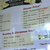 Paradise Buffet (THE NAME SAYS IT ALL)