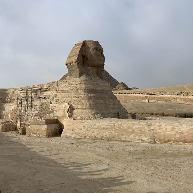 Honeymoon at the pyramids 🤵🏽‍♂️👰🏼‍♀️❤️