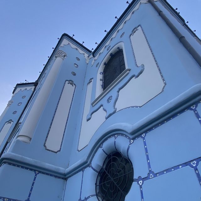 🇸🇰 The beautiful Blue Church ⛪️