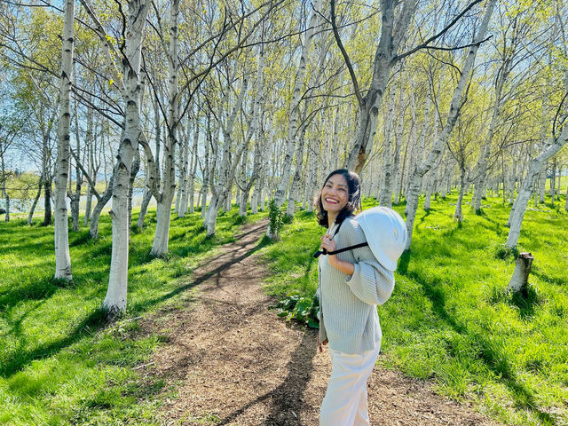 Cycling experience around Moerenuma park