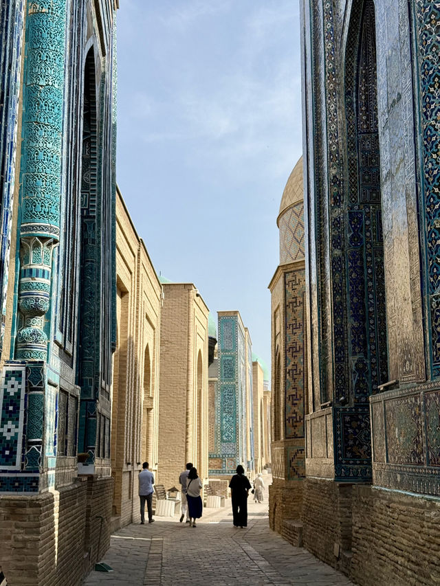 Springtime Wonder at Shah-i-Zinda