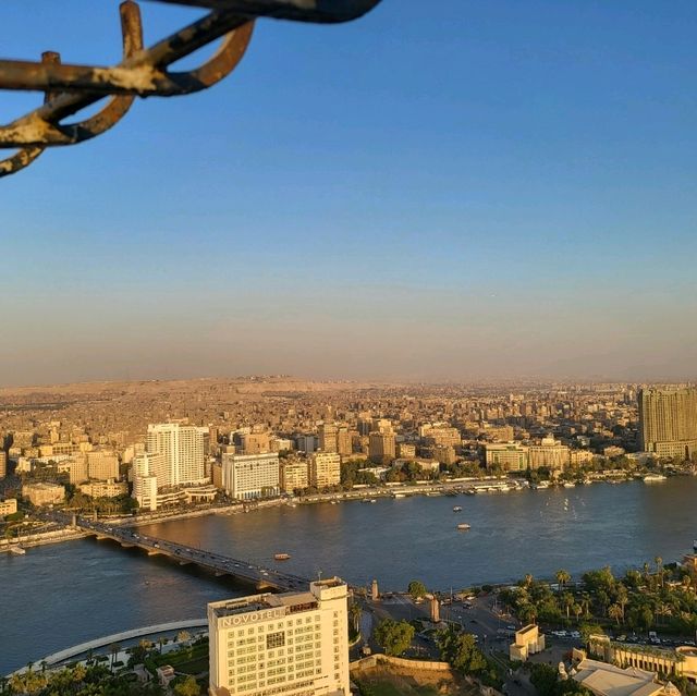 🌆✨ Discover the Icon of Cairo – The Cairo Tower! 🗼🇪🇬
