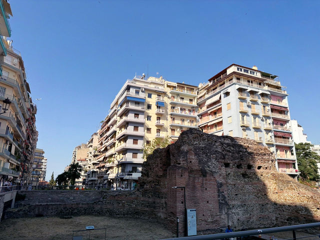 Ancient ruins in Thessaloniki