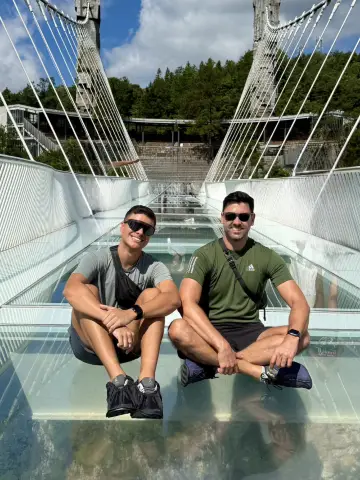 Zhangjiajie Grand Canyon & Glass Bridge (Ice Skybridge)