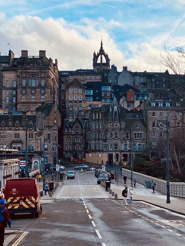 Edinburgh in January: A Winter Tale of Stone and Sky