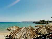 Best beach in Georgioupolis is across the bridge!