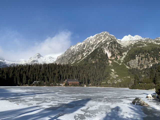 🏞️ Popradské Pleso: Alpine Lake Beauty 🏞️ Popradské Pleso: Alpine Lake Beauty