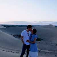 Crescent Moon Lake in Dunhuang… stunning