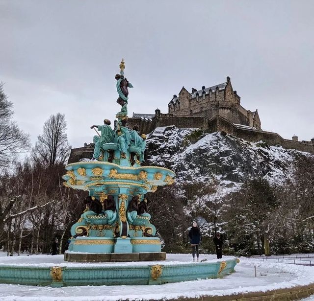 冬日裡的蘇格蘭首府愛丁堡