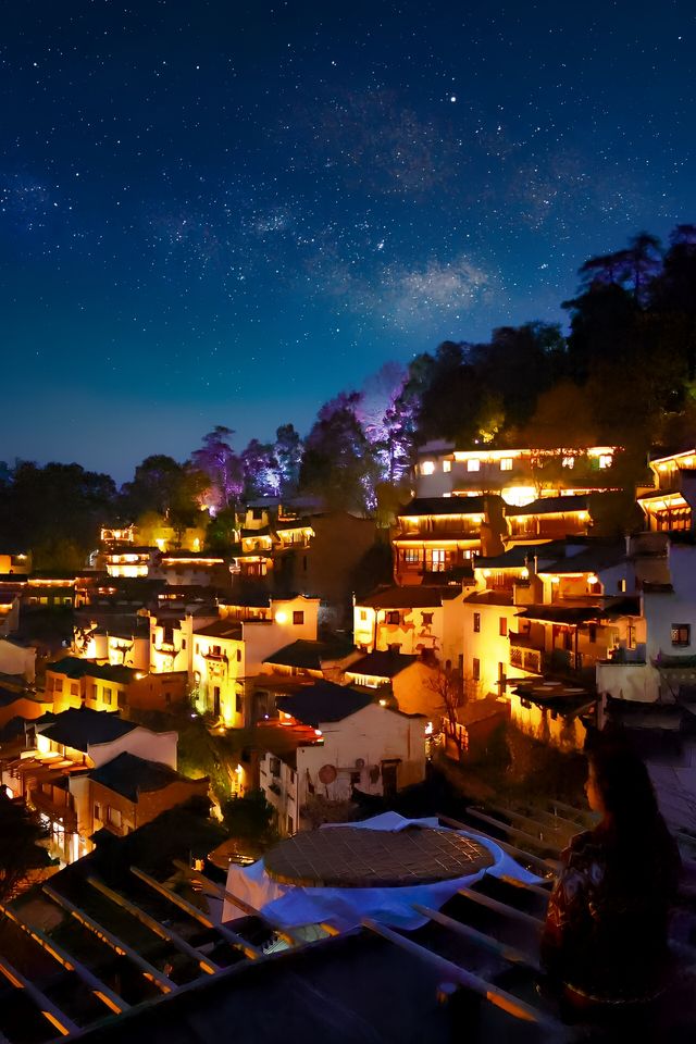 總要來篁嶺看看萬家燈火吧