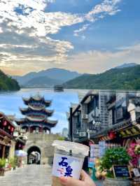 不愧是陝西小江南煙雨山河好美石泉攻略