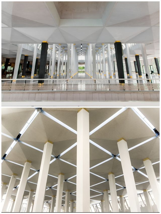 馬來西亞國家清真寺——宗教和藝術的結合，置身其中讓人心情平靜