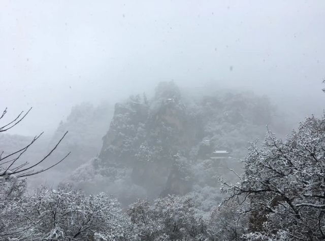 有些風景，在崆峒山只有冬天才能看到