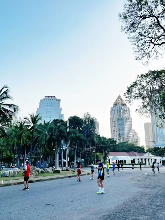 Arrived at Lunphini Park in Thailand 🇹🇭 