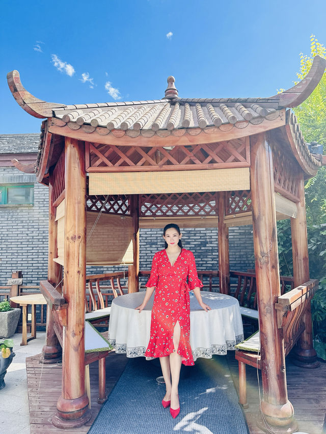 門頭溝紫旸山莊裡的范尼小院