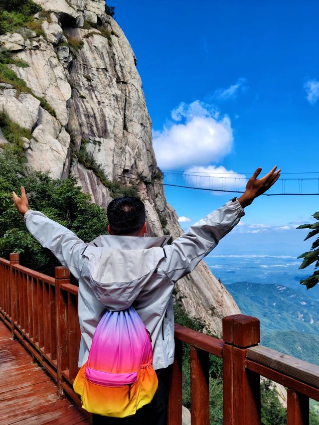 南陽五朵山完結篇 網紅天梯與天空之鏡。