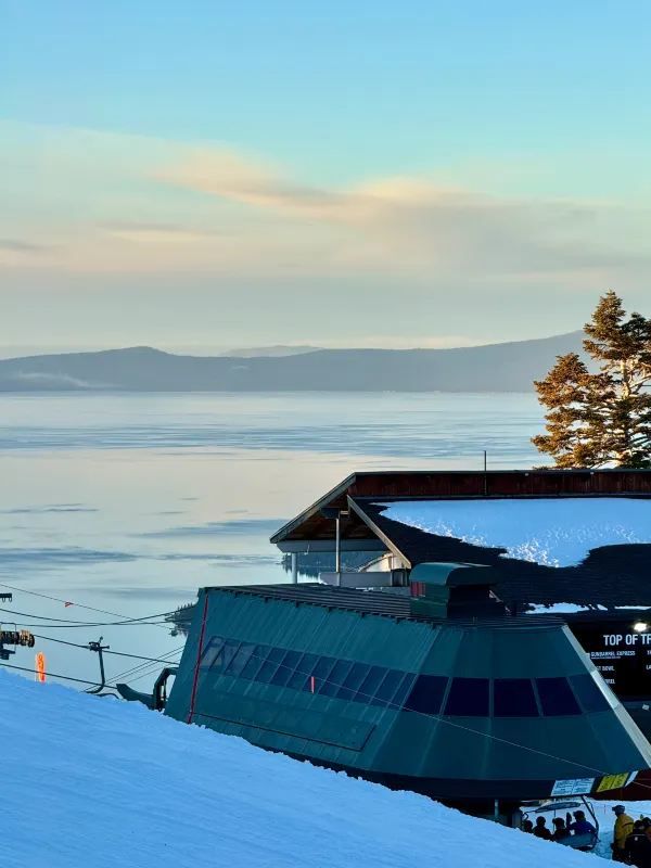 Scenery of Heavenly Ski Resort at Lake Tahoe! 