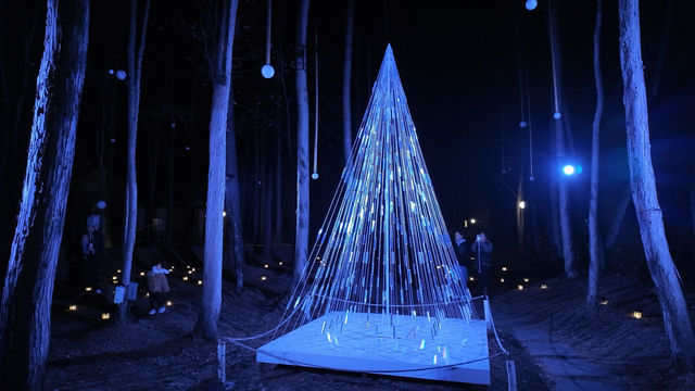 Karuizawa Highland Church Christmas Illumination Requires Advance Reservation