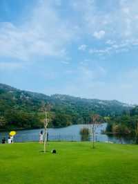 高山水庫變成了湖·高空步道美景盡收