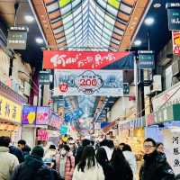 打卡日本大阪黑門市場