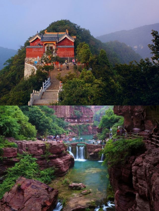 河南雲臺山山野私湯小院好正呀