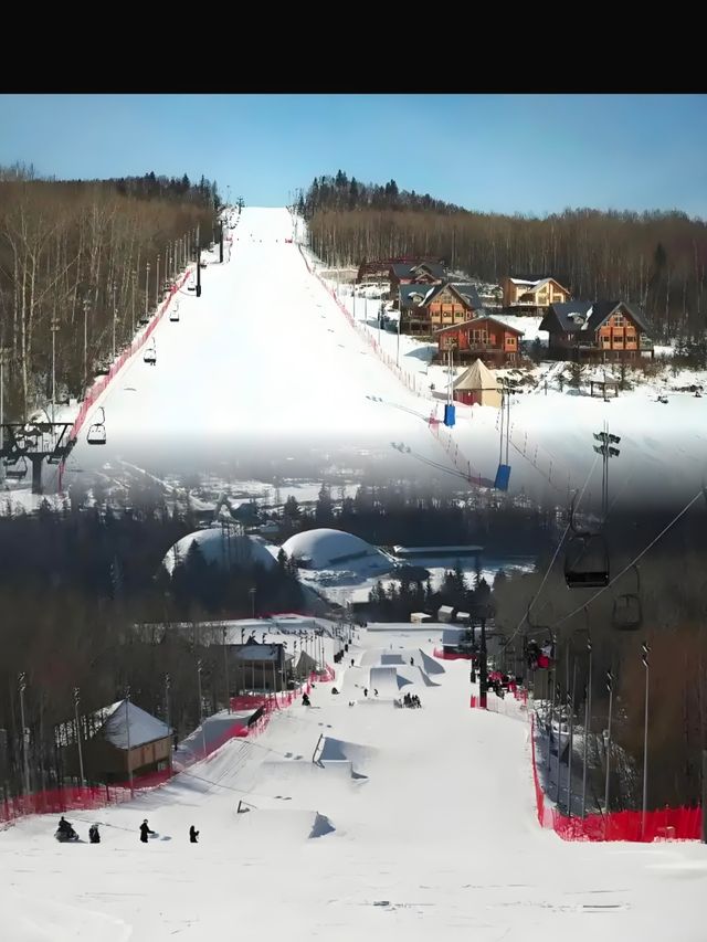 來延吉，必推薦的安圖和平滑雪場，體驗舒適滑雪
