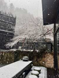 在金華邂逅了超美的雪景