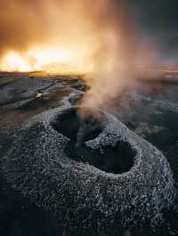 Iceland·冰島｜冰與火的相存