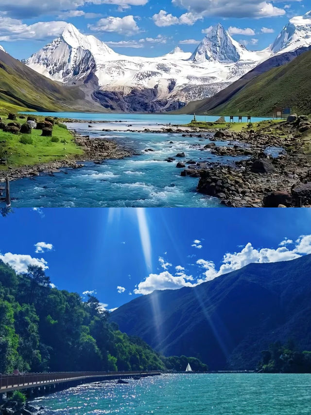 拉薩嘅美景太美啦，五一都嚟拉薩旅遊啦