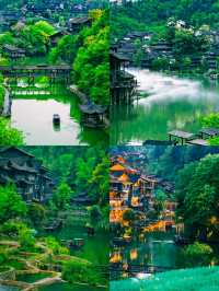 住進烏江寨的時光裡：聽槳聲，品煙火。