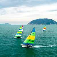 ⛵️【西貢海灣吹風!Hobie帆船賽靚到想落海】