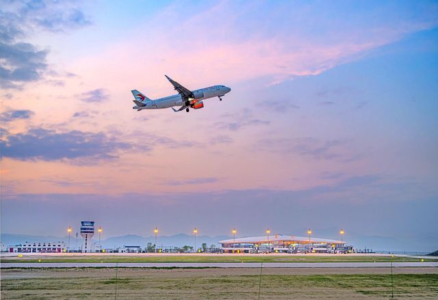 #浙江新增麗水機場 見證麗水機場試飛東方800，麗水塔台，歡迎來到麗水機場！ 2025年4月18日