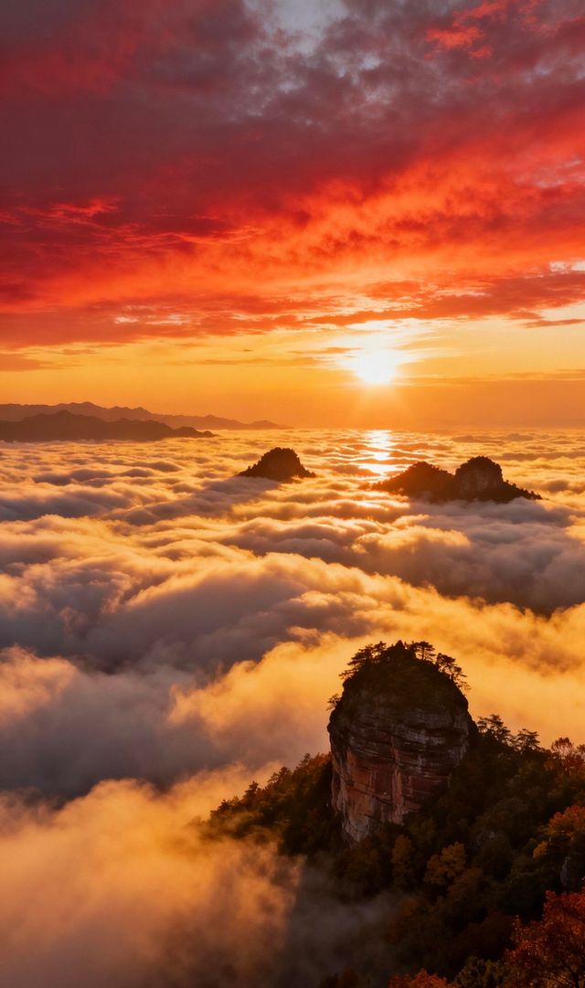 比黃山清靜10倍的道教仙山,秋日限定美到窒息 比黃山清靜10倍的道教仙山,秋日限定美到窒息