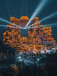 張家界夜景必打卡土家族「布達拉宮」也太壯觀了吧！