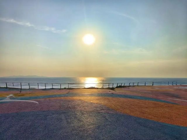 大連泊霞灣公園：藏在渤海之濱的彩虹與落日秘境