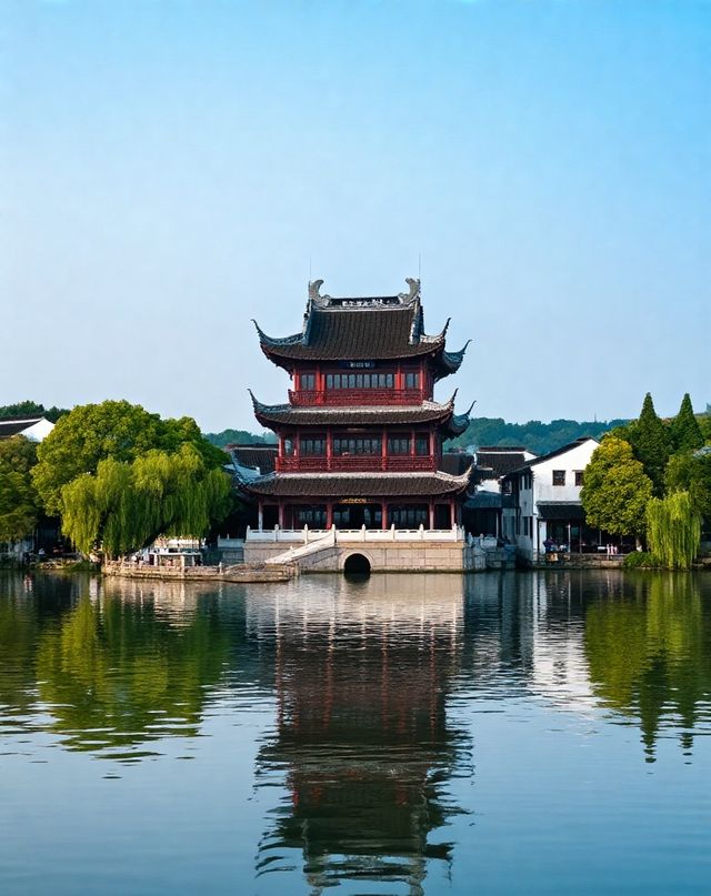 江南第一水石盆景｜崖壁奇絕、洞幽水秀｜乘烏篷船遊千年山水盆景