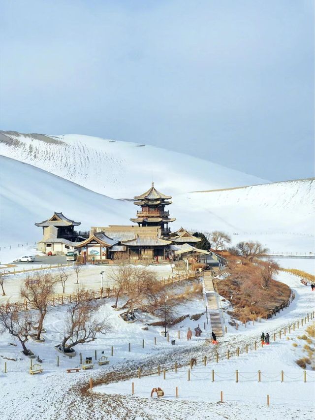 冬天去一次敦煌,相當於夏天去三次~ 冬天去一次敦煌,相當於夏天去三次~