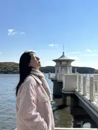 秋天的淨月潭美到失語