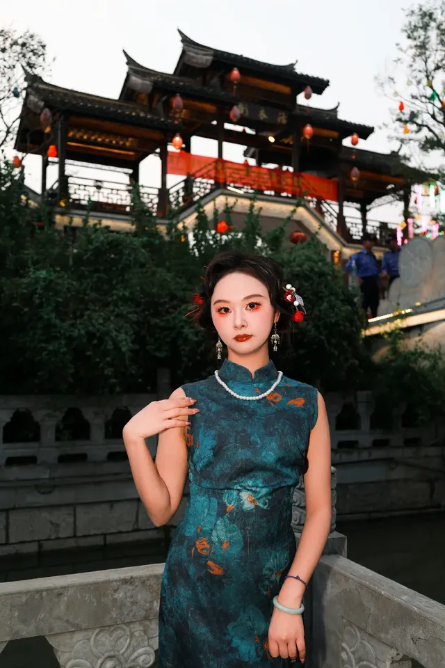 在淮安，旗袍妝造｜河下古鎮約拍