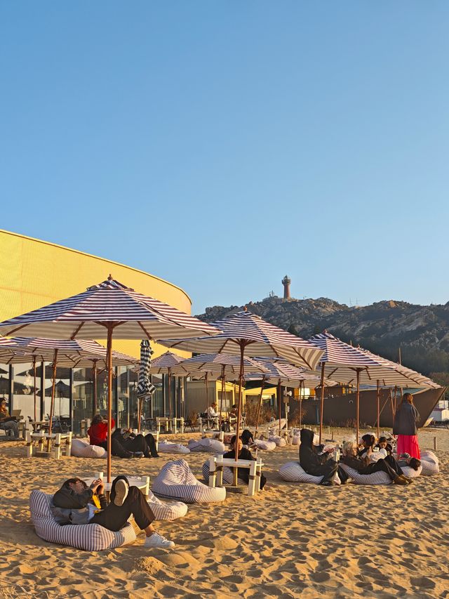 湄洲島可以躺一整個下午等落日的海邊! 湄洲島可以躺一整個下午等落日的海邊!