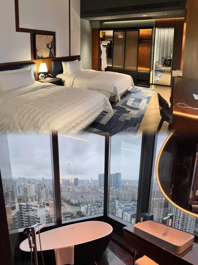 In Shenzhen! Who exactly is staying in such a beautiful hotel for three consecutive nights! ！