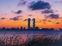 魔都落日秘境滴水湖懸日最佳打卡機位大公開!