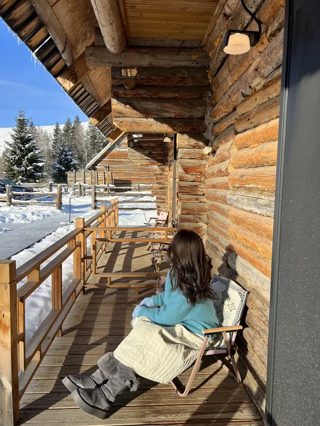 禾木小木屋反覆愛上阿勒泰的冬天 禾木小木屋反覆愛上阿勒泰的冬天