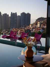 西雙版納神仙酒店!270°懸崖全景+湄公河日落